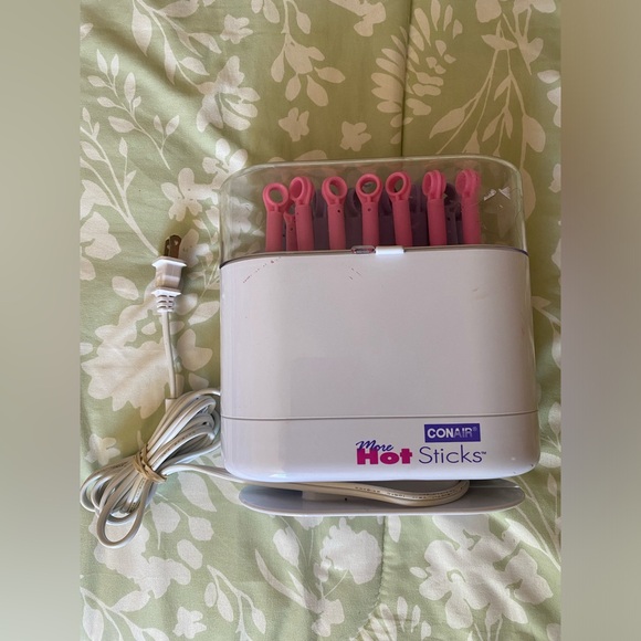 Conair Hot Tools Curler with Pink and Purple hot sticks Rollers 20 sticks total - Picture 2 of 4